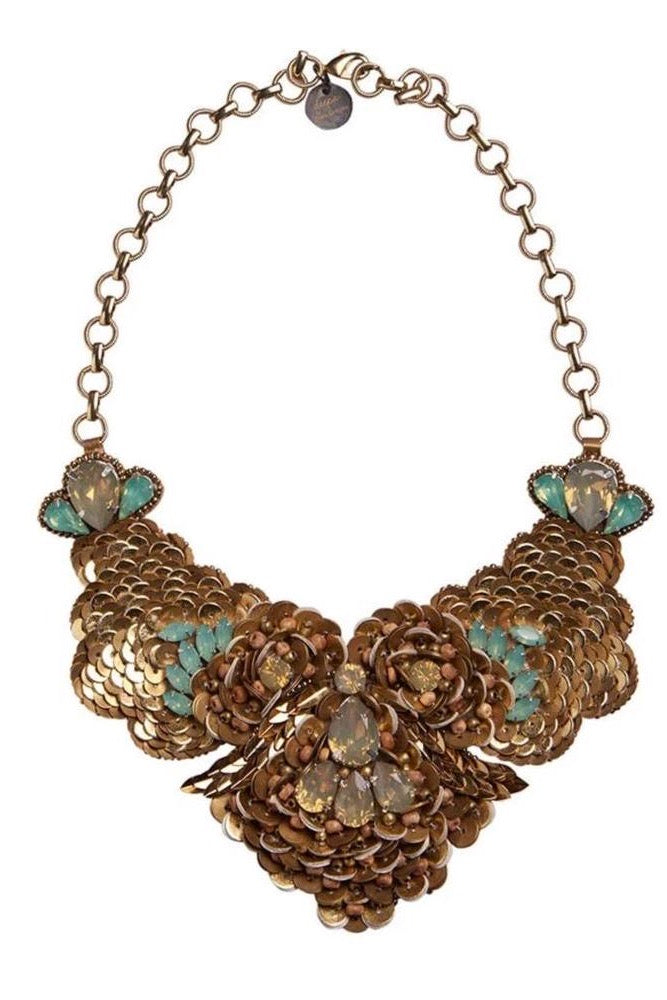 Gold-Turquoise Necklace